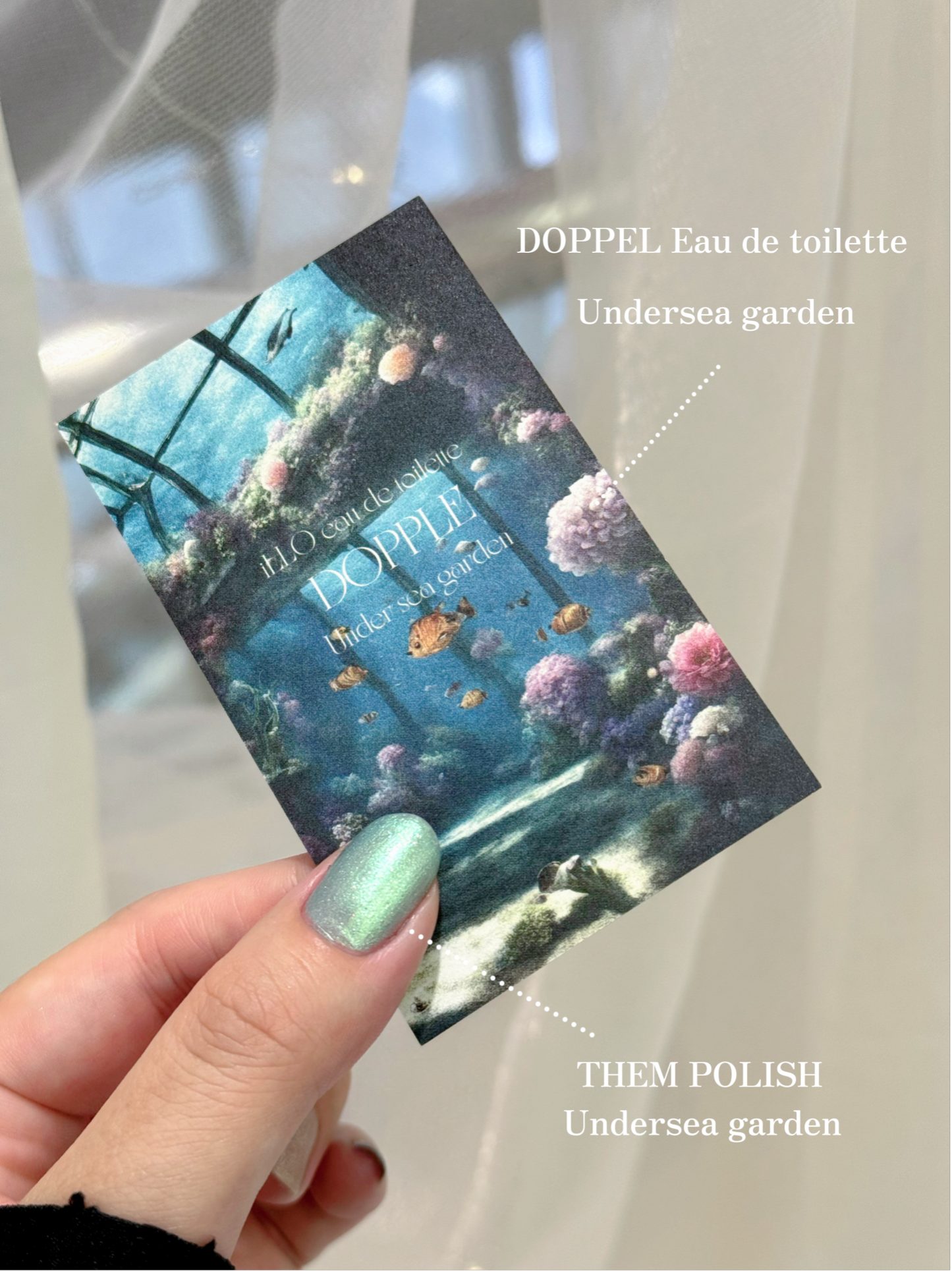 DOPPEL 香水&ネイルセット【海底の植物園】