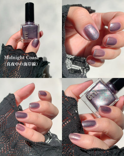 Midnight coast(真夜中の海岸線)