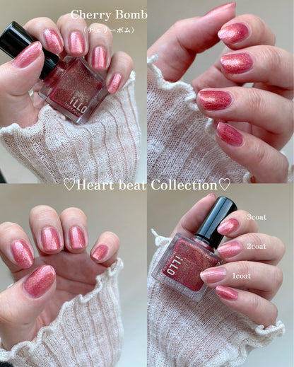 【SET】 Heart beat 4color
